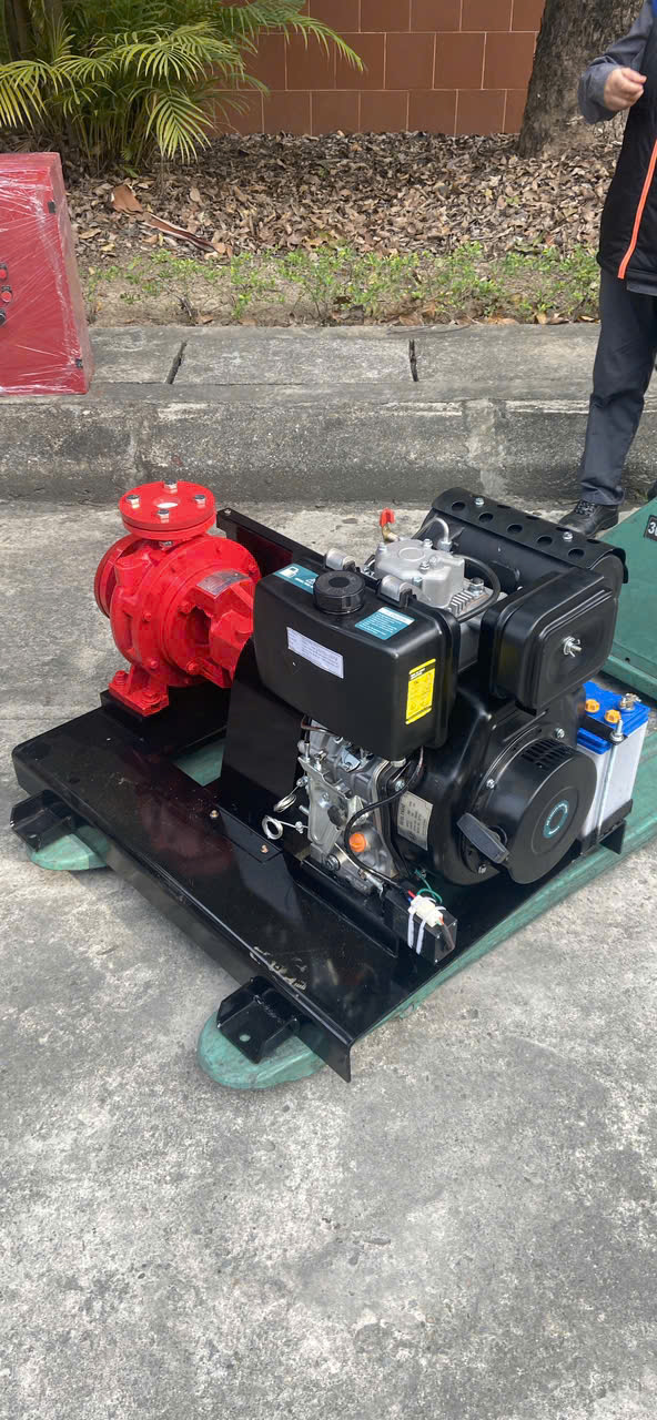 MÁY BƠM ĐỘNG CƠ DIESEL 15HP / 11kW – PNP40-250B